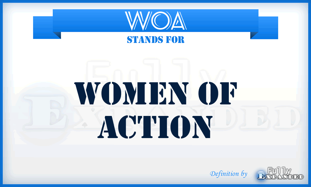 WOA - Women of Action