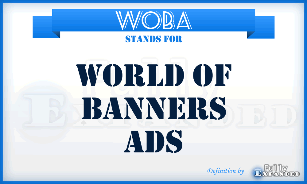 WOBA - World Of Banners Ads