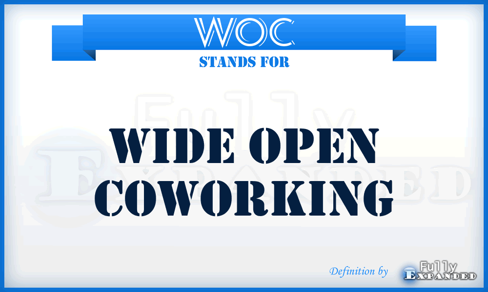 WOC - Wide Open Coworking