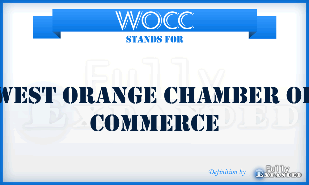 WOCC - West Orange Chamber of Commerce