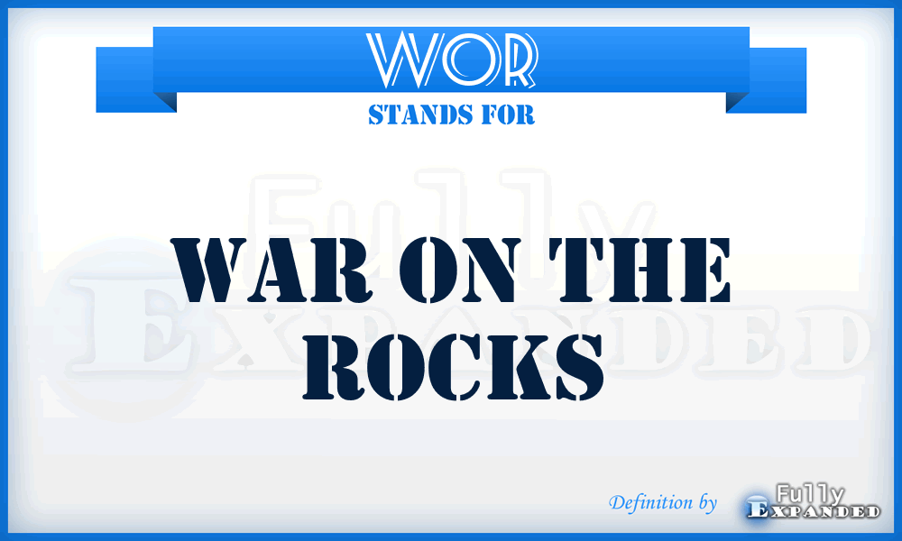WOR - War On the Rocks