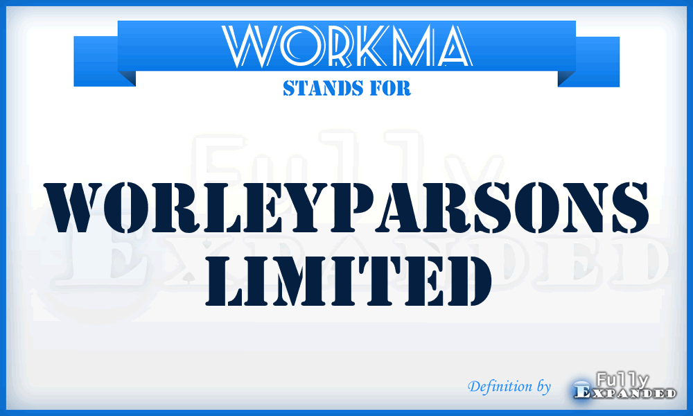WORKMA - Worleyparsons Limited