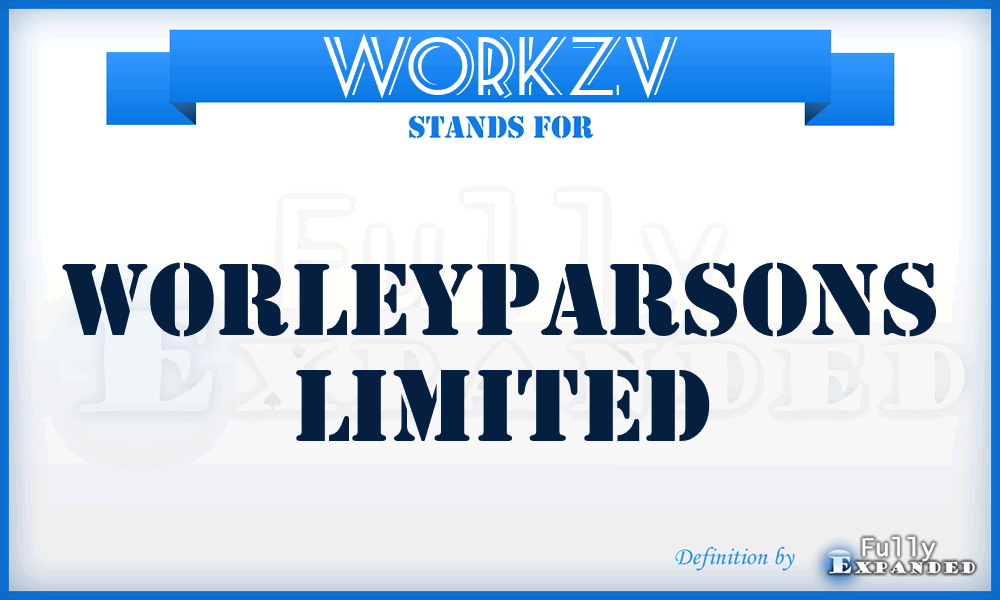 WORKZV - Worleyparsons Limited