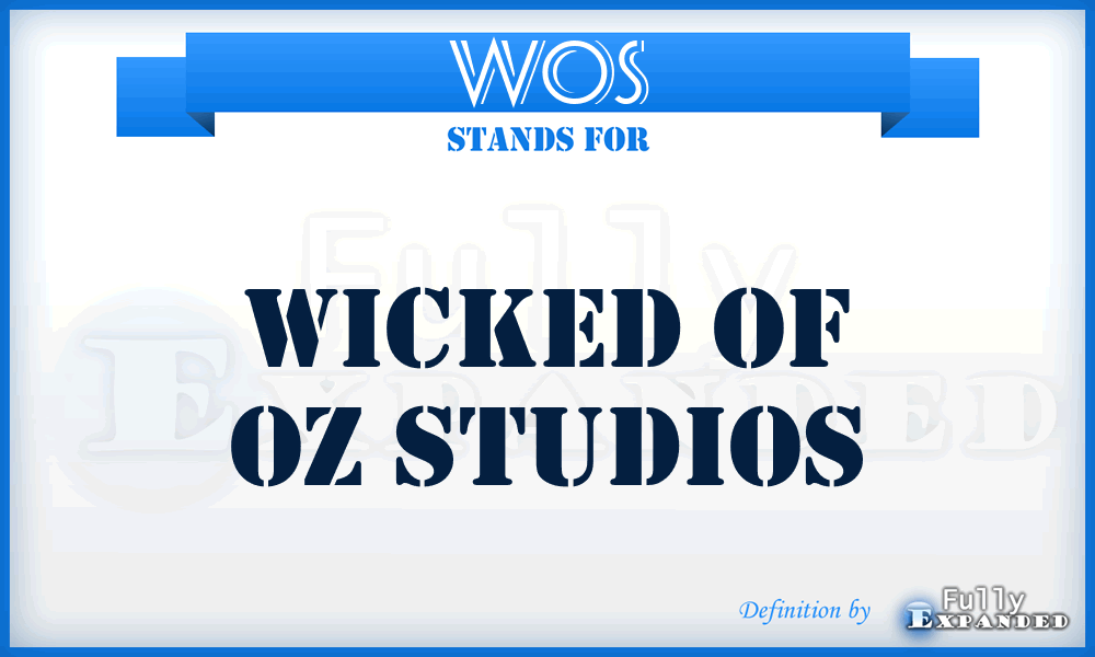 WOS - Wicked of Oz Studios