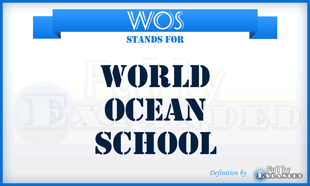 WOS - World Ocean School