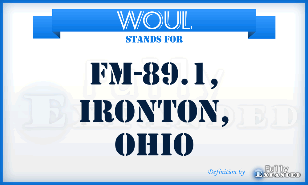 WOUL - FM-89.1, Ironton, Ohio