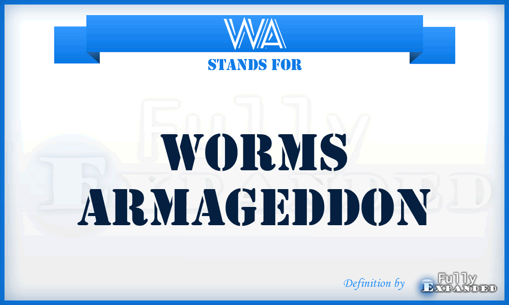 WA - Worms Armageddon