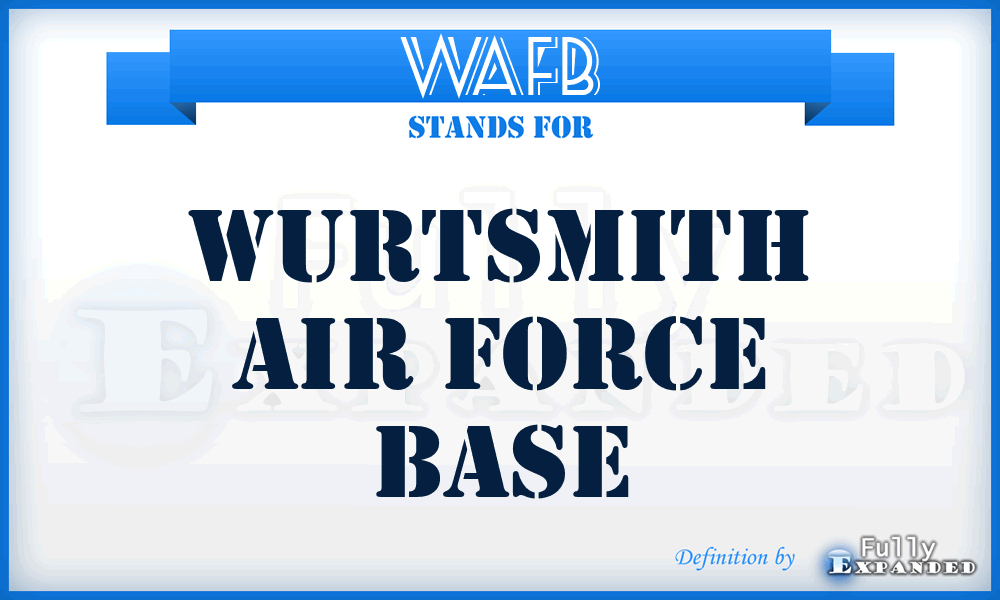 WAFB - Wurtsmith Air Force Base