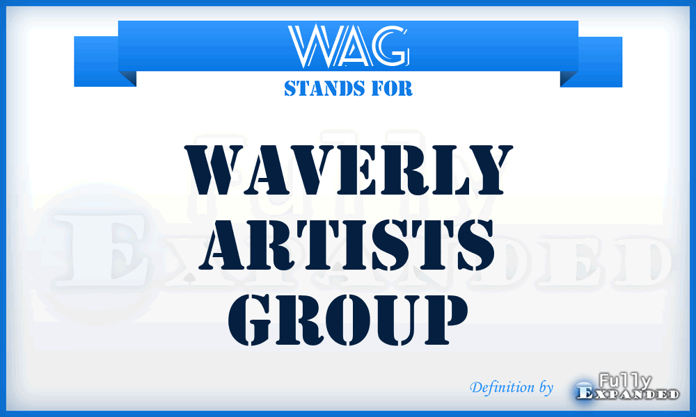 WAG - Waverly Artists Group