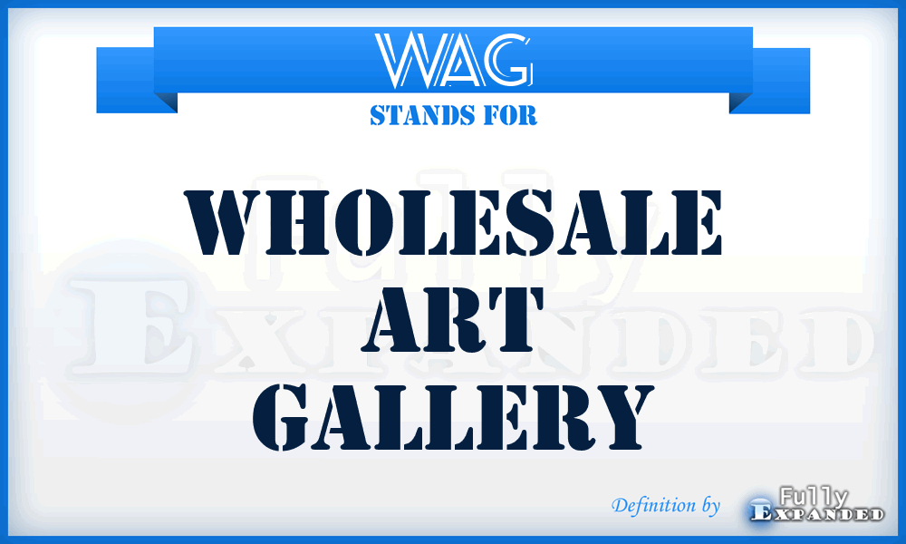 WAG - Wholesale Art Gallery