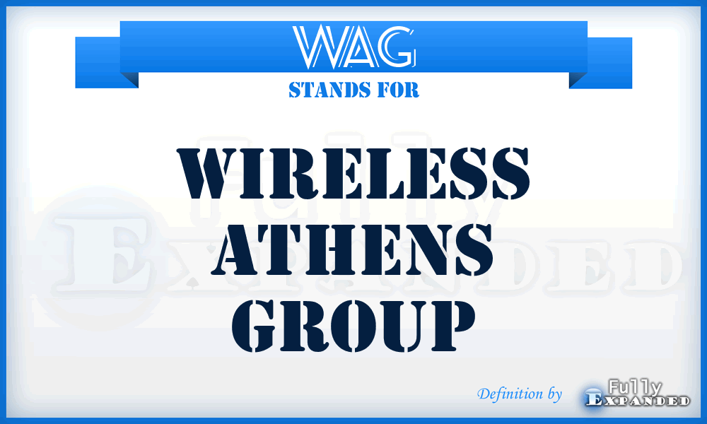 WAG - Wireless Athens Group