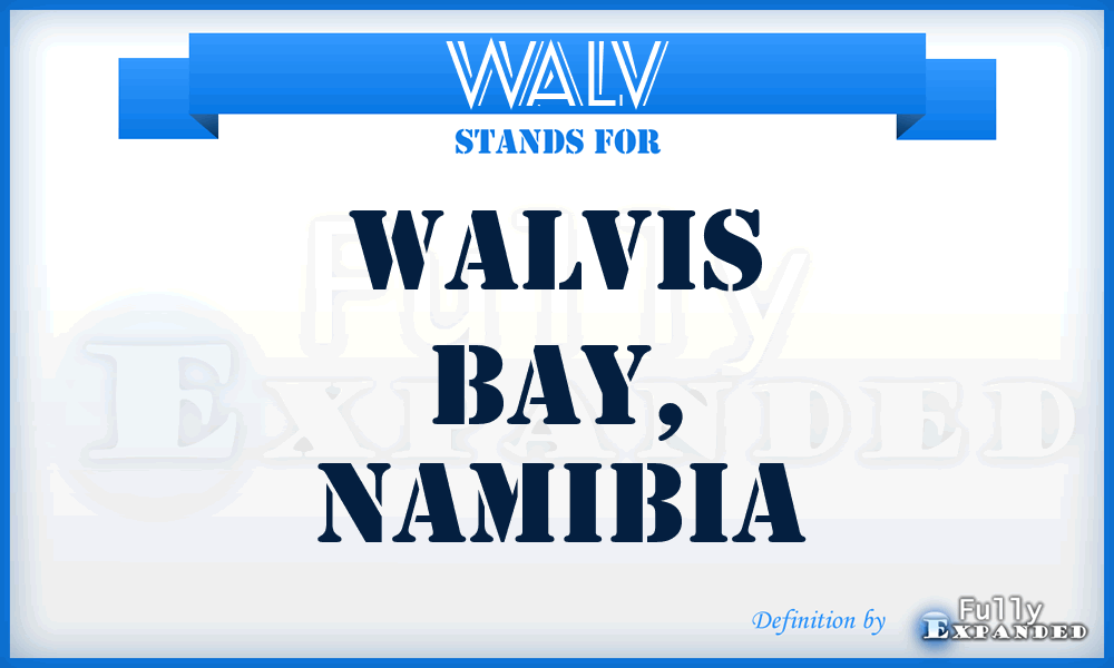 WALV - Walvis Bay, Namibia