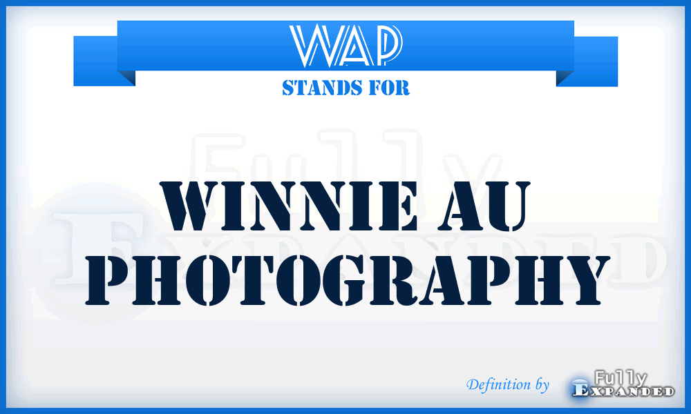 WAP - Winnie Au Photography
