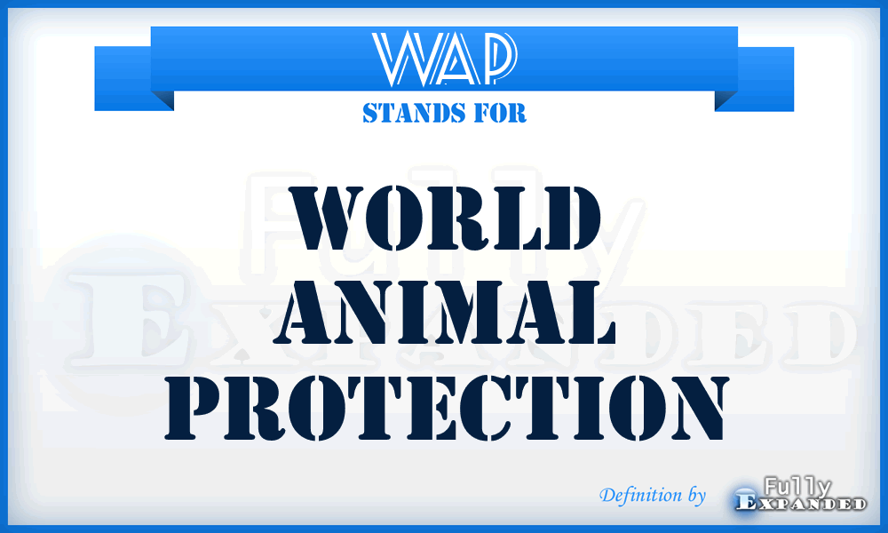 WAP - World Animal Protection