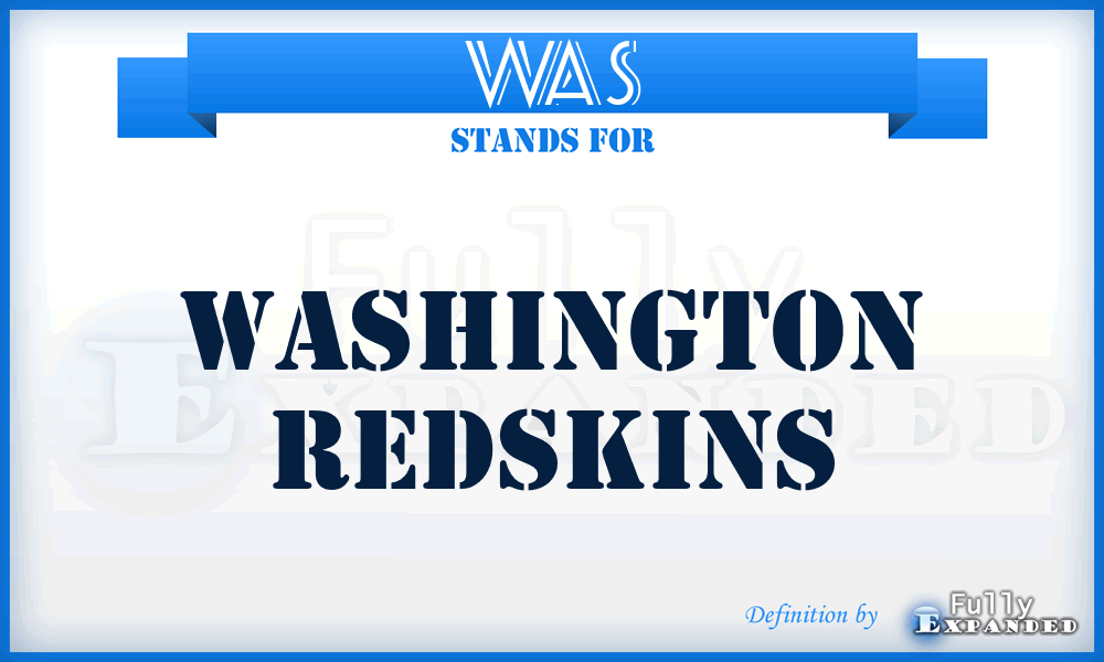 WAS - Washington Redskins