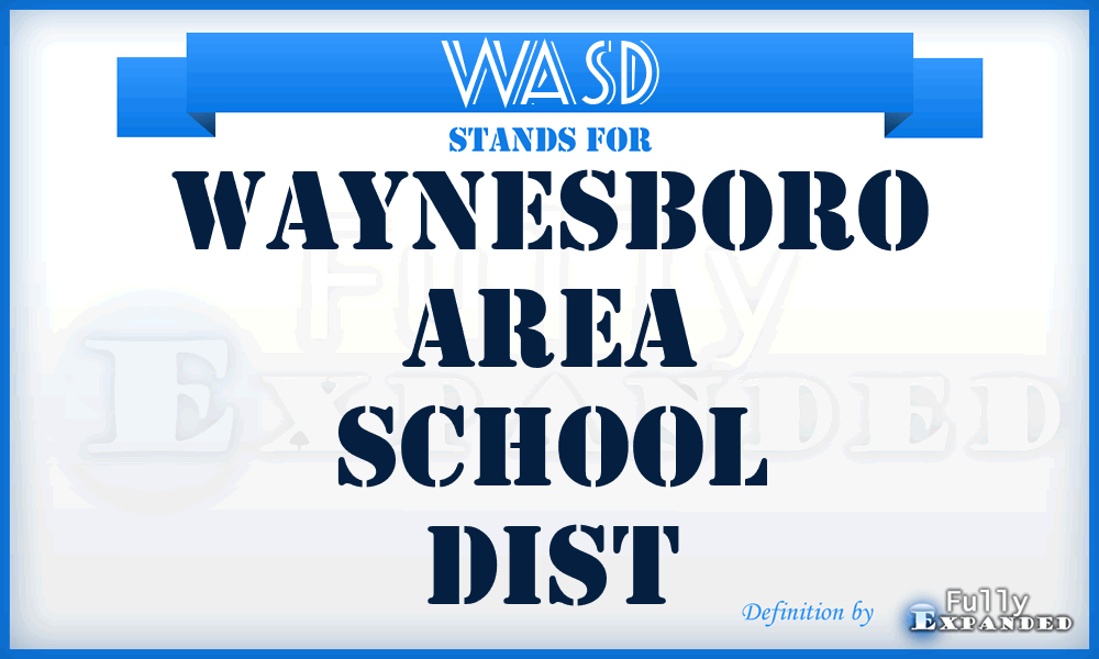 WASD - Waynesboro Area School Dist