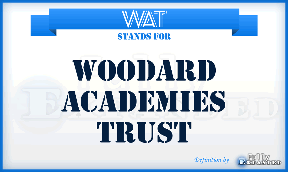 WAT - Woodard Academies Trust