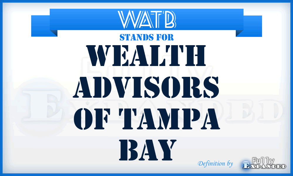 WATB - Wealth Advisors of Tampa Bay