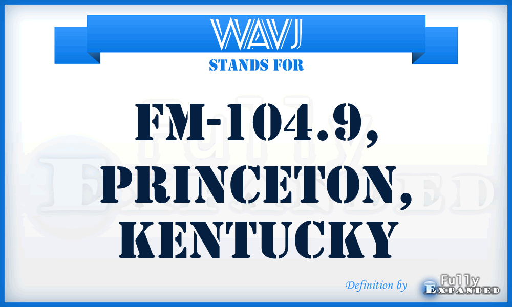 WAVJ - FM-104.9, Princeton, Kentucky