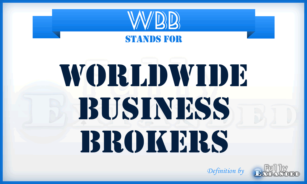 WBB - Worldwide Business Brokers