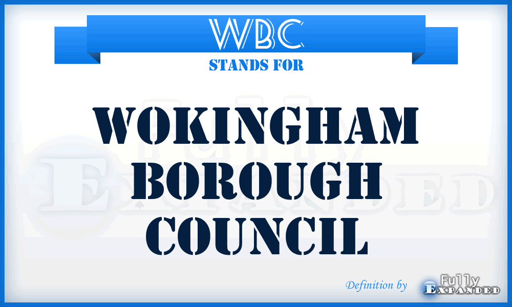 WBC - Wokingham Borough Council