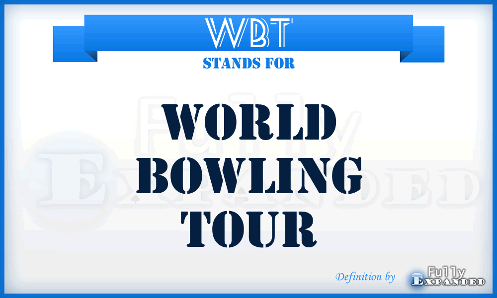 WBT - World Bowling Tour