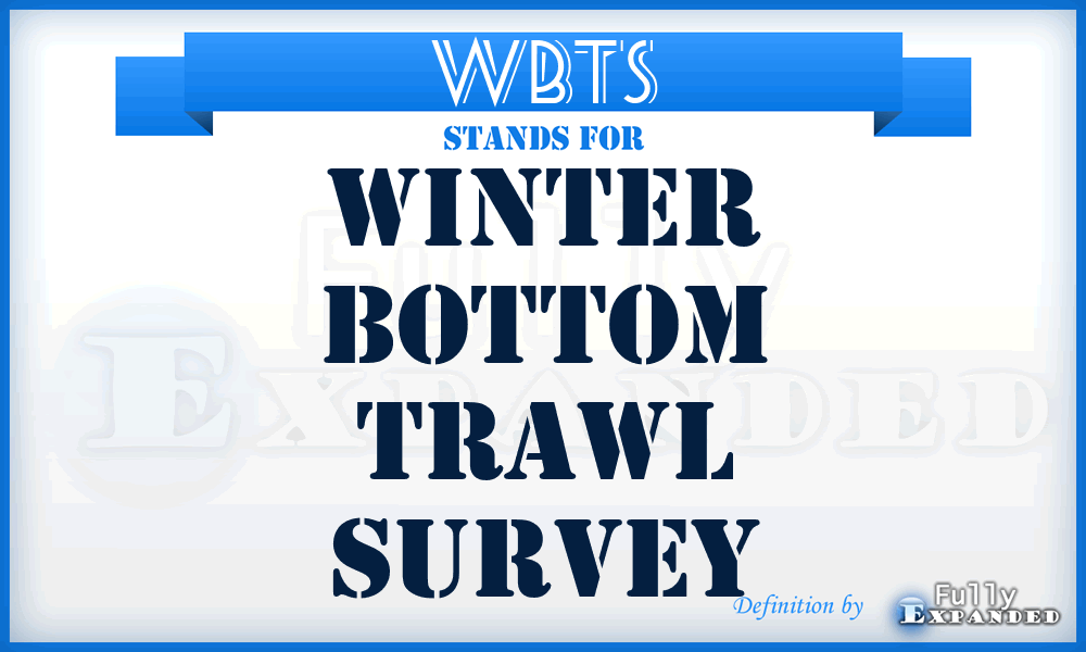 WBTS - Winter Bottom Trawl Survey