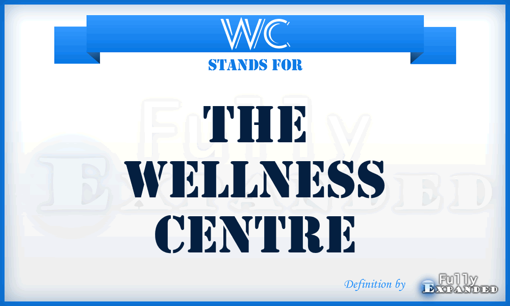 WC - The Wellness Centre