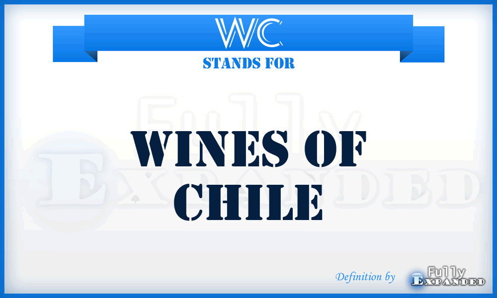 WC - Wines of Chile