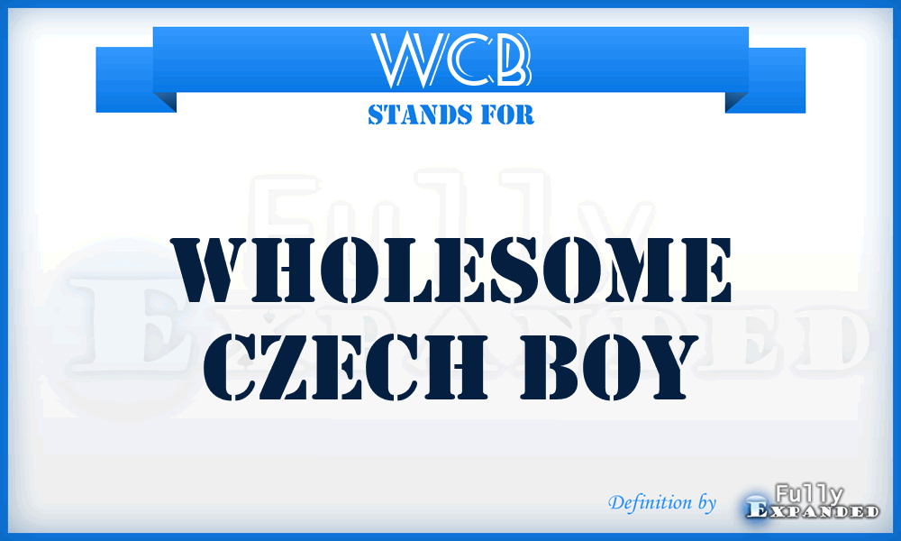 WCB - Wholesome Czech Boy