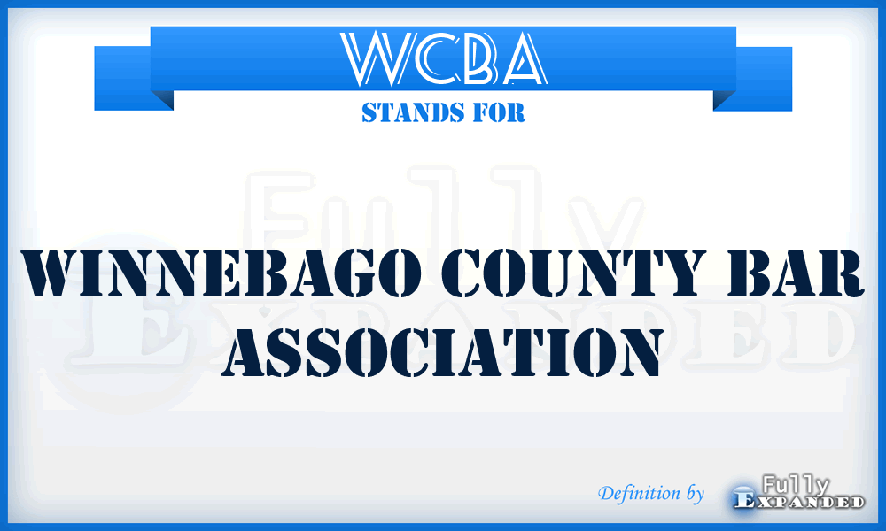 WCBA - Winnebago County Bar Association