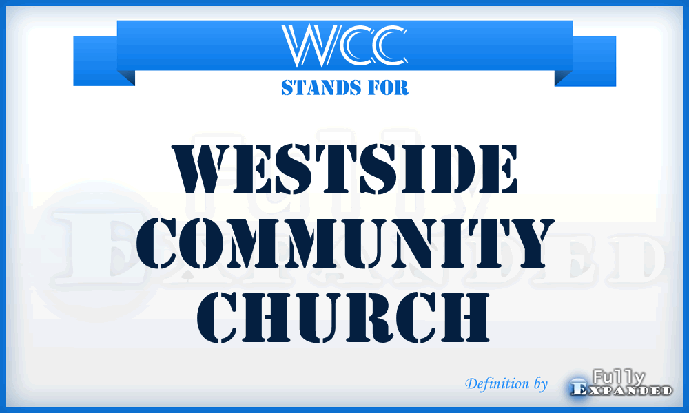 WCC - Westside Community Church