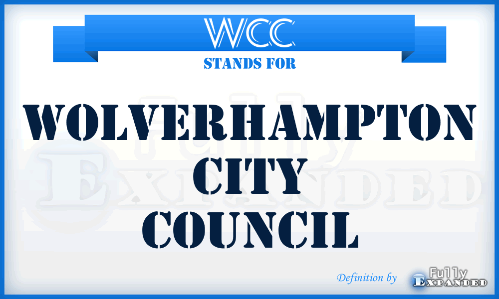 WCC - Wolverhampton City Council