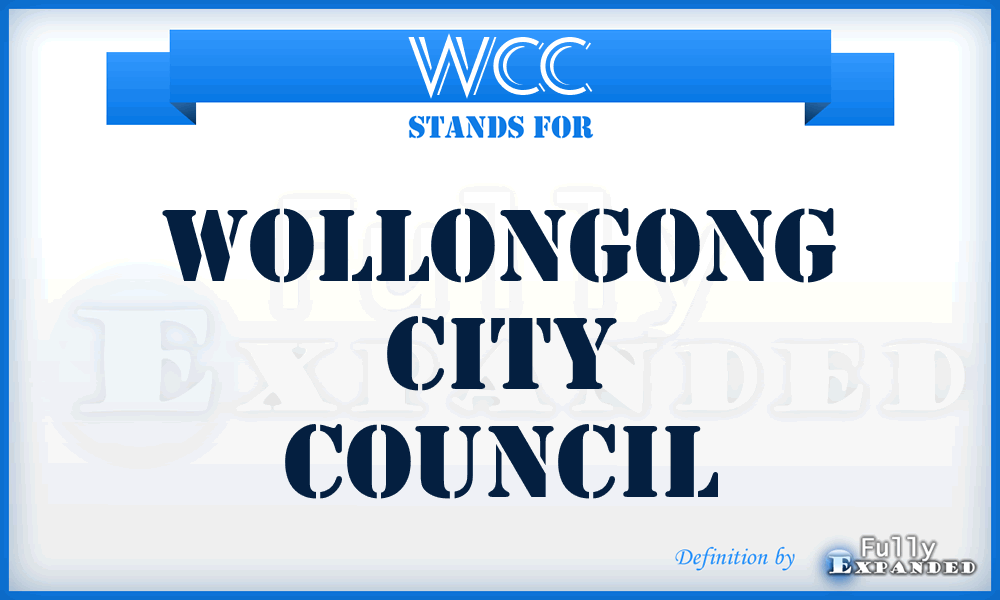 WCC - Wollongong City Council