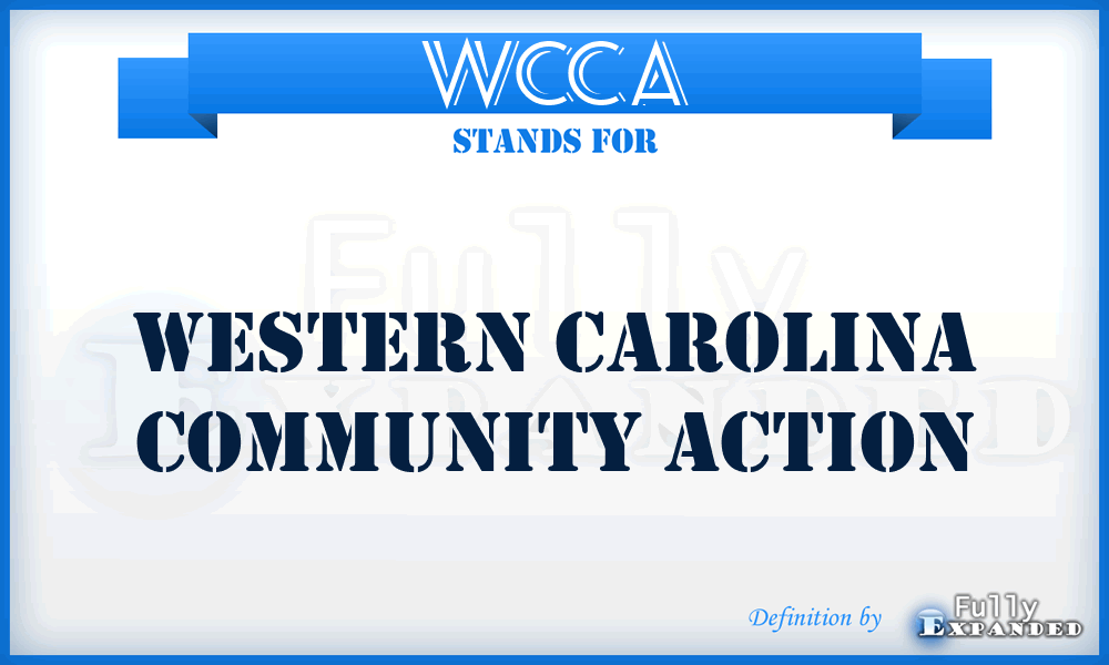 WCCA - Western Carolina Community Action