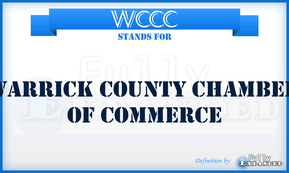 WCCC - Warrick County Chamber of Commerce