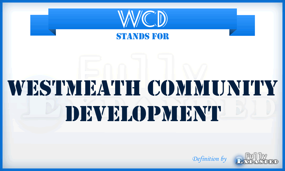 WCD - Westmeath Community Development