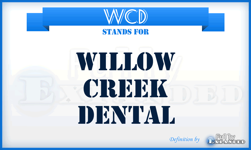 WCD - Willow Creek Dental