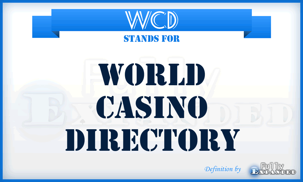 WCD - World Casino Directory