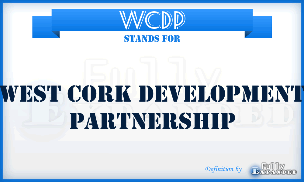 WCDP - West Cork Development Partnership