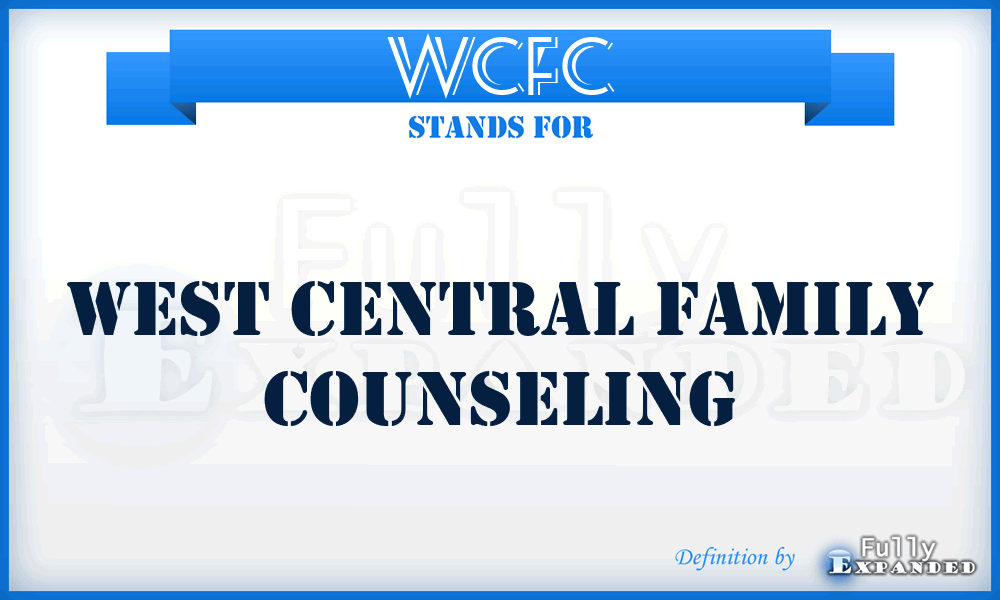 WCFC - West Central Family Counseling