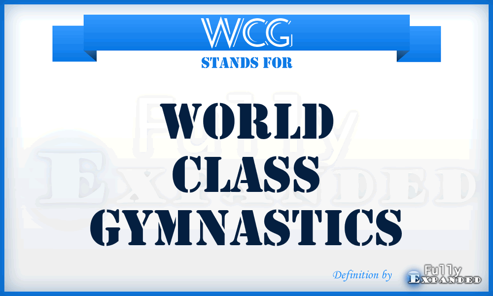 WCG - World Class Gymnastics