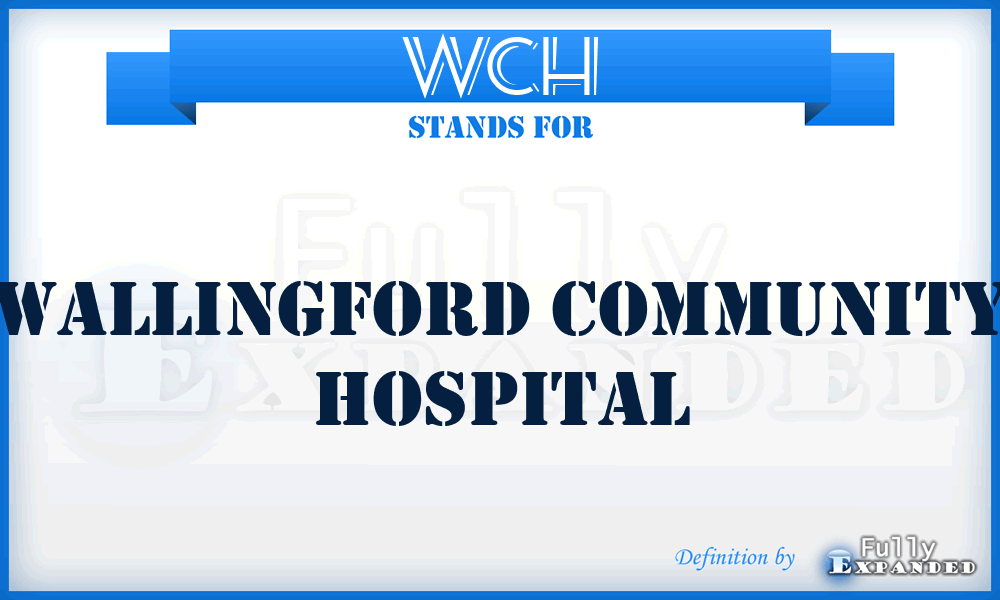 WCH - Wallingford Community Hospital
