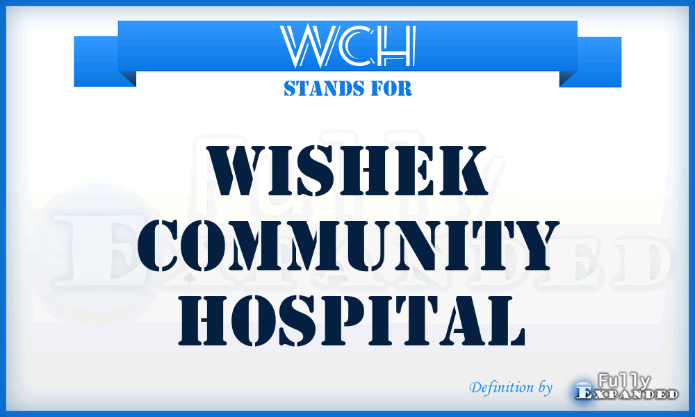 WCH - Wishek Community Hospital