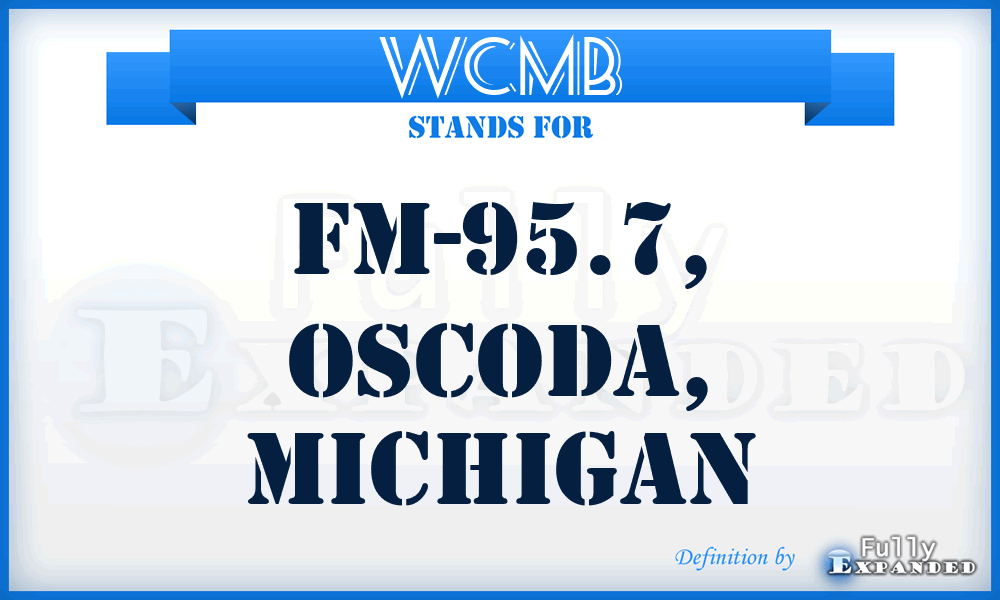 WCMB - FM-95.7, Oscoda, Michigan