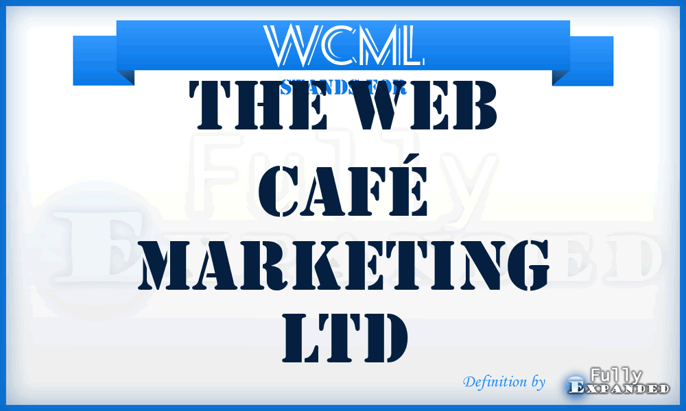 WCML - The Web Café Marketing Ltd