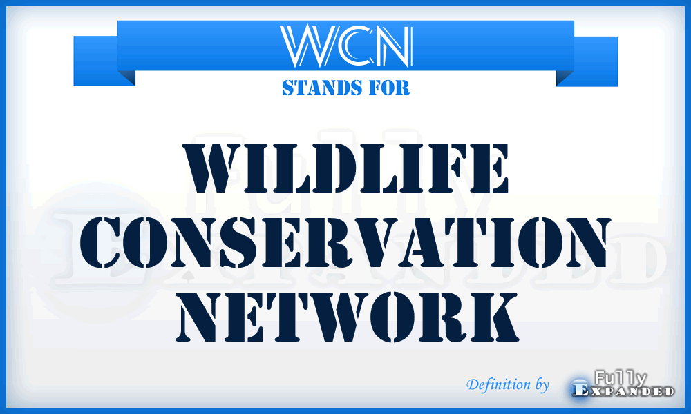 WCN - Wildlife Conservation Network