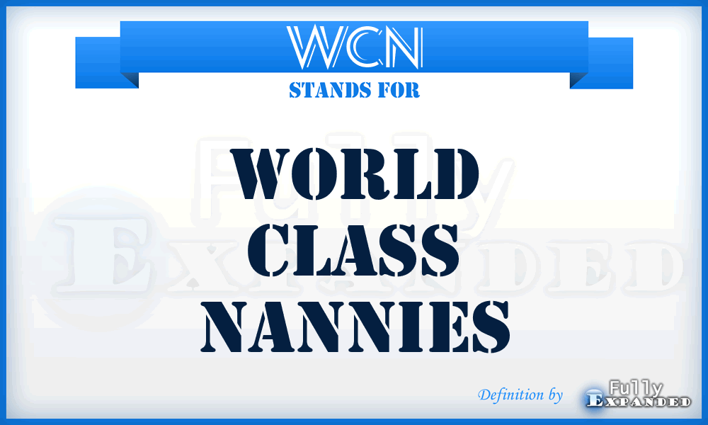 WCN - World Class Nannies