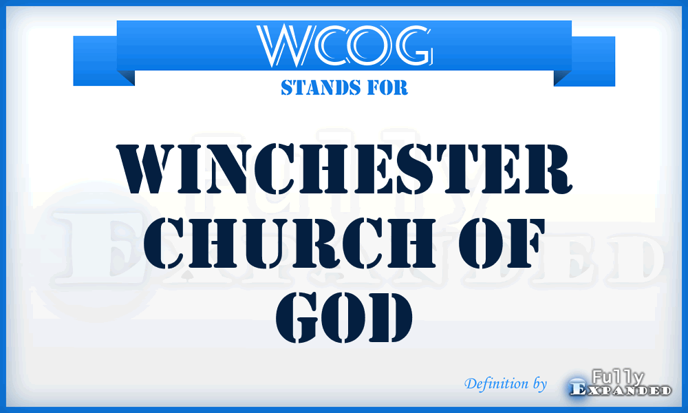 WCOG - Winchester Church Of God