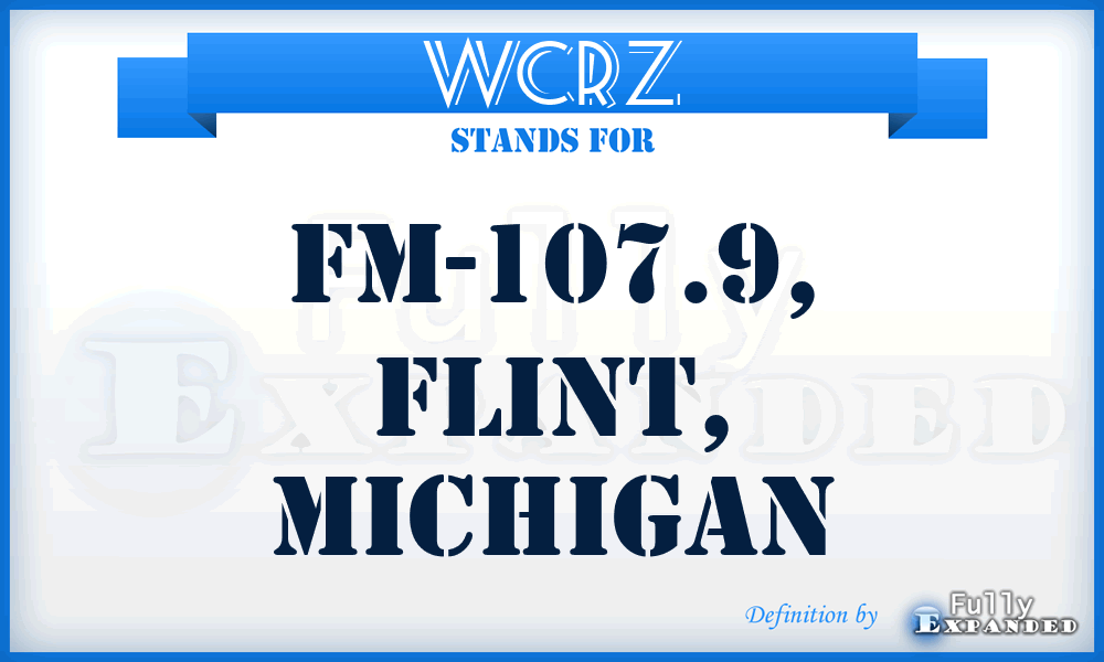WCRZ - FM-107.9, Flint, Michigan